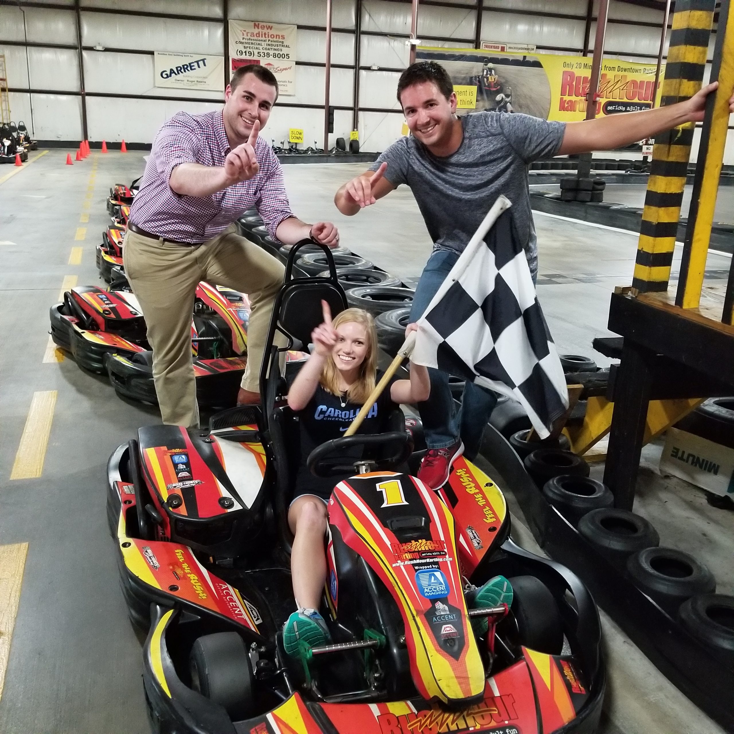 Indoor Go Karting in Raleigh NC - fun summer activities - Rush Hour Karting