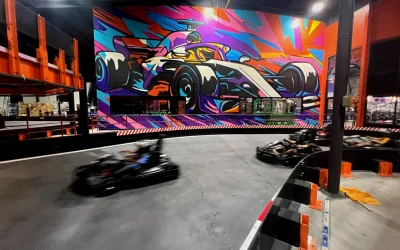 More Than a Mural: How Local Art Brought Our Community Vision to Life at RushHour Karting